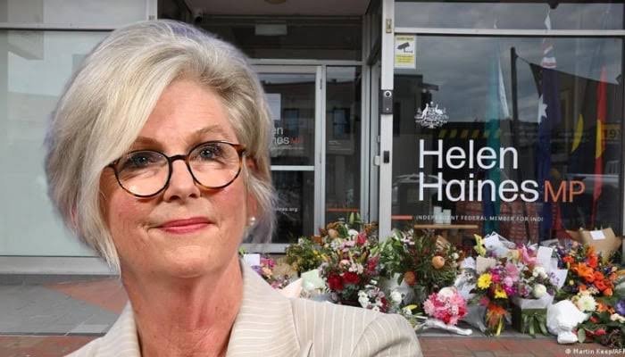 Australian MP Helen Haines loses both legs after car attack as accused appears in court
