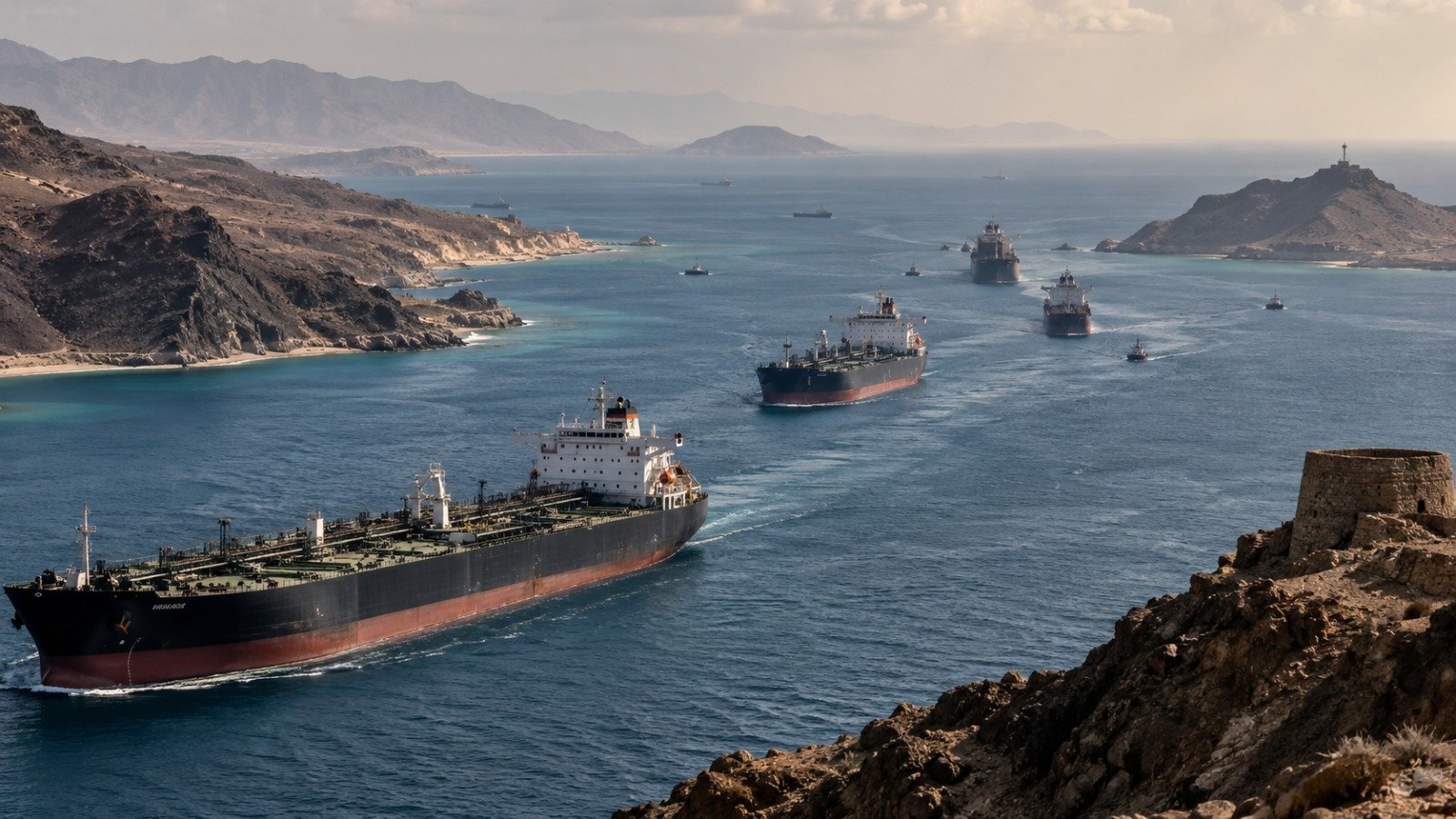 UN Security Council chamber / Saudi Arabia–Yemen conflict / Red Sea shipping route.