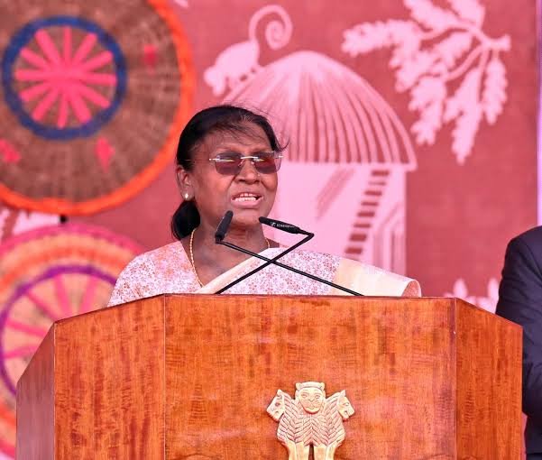 Murmu says Chhattisgarh freed from Naxalism at Bastar Dussehra